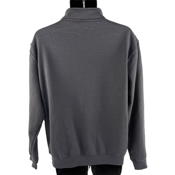 New Mens Colosseum Penn State 1/4 Zip Pullover Sweatshirt Sz L NWT Gray - Picture 5 of 9